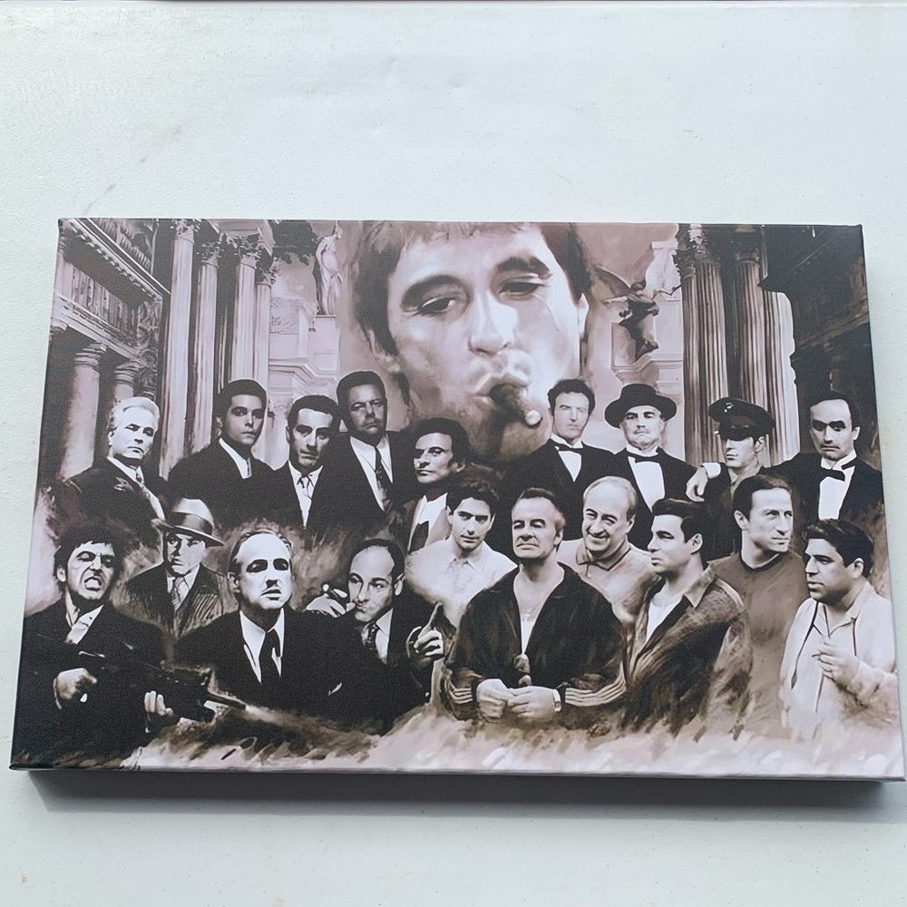 NEW CUSTOM MADE Classic Movie Icons Canvas Art 16x24 inch high and